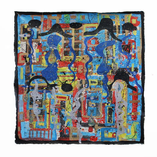 Richard Boyd-Dunlop Acrylic on Canvas Glitter Dust Painting Abstract Introduction Paintings Boyd-Dunlop Gallery Contemporary Fine Art Hawkes Bay Napier Hastings Street Art Dealer Artsist Painter Art Collection Large Paintings Colourful Exhibition Canvas Collage Metallic 											